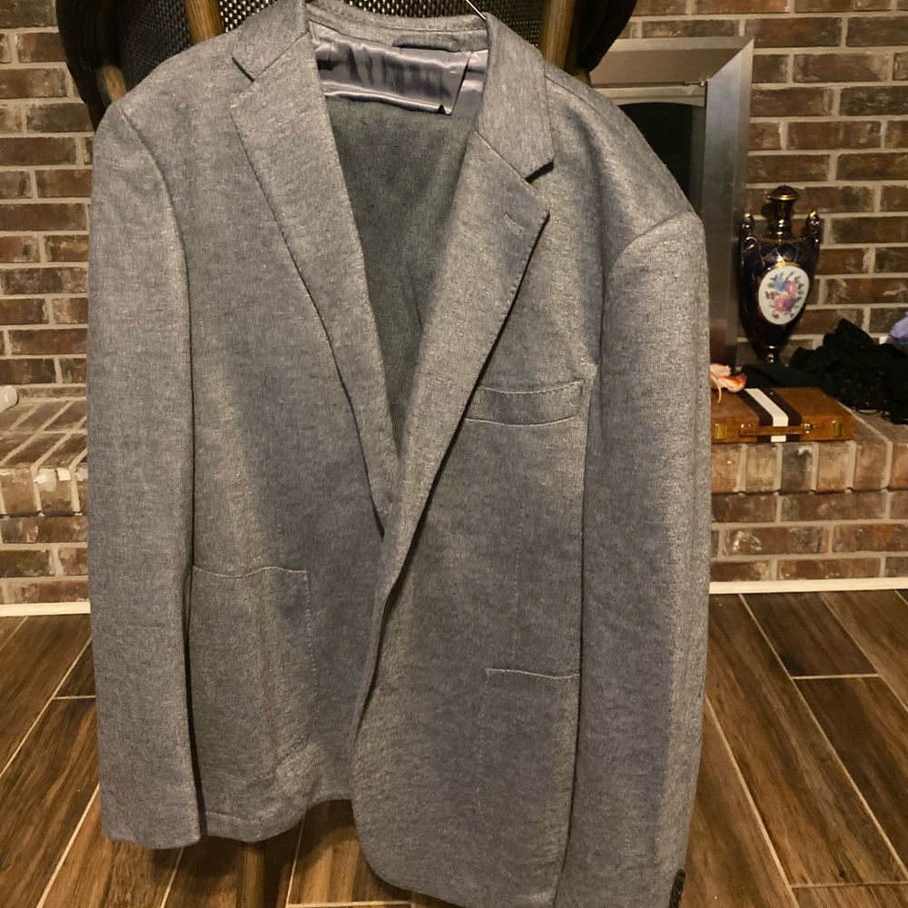 Mens Rodd & Gunn Gray Blazer